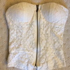 Full Tilt Zip Up Corset